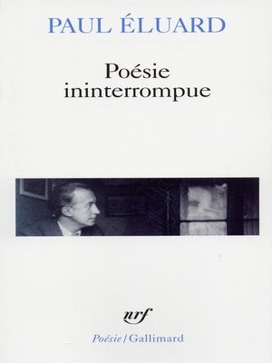 cover image of Poésie ininterrompue
